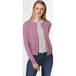 Marie Lund - Kardigan damski z czystego kaszmiru, lila. Swetry damskie Marie Lund, xxl, bez wzorów, z kaszmiru, bez rękawów, bez kaptura. Za 399,95 zł.