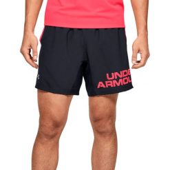 Under Armour Speed Stride Graphic 7 Shorts 1350169-001. Czarne spodenki i szorty męskie Under Armour, m, bez wzorów, z poliesteru. W wyprzedaży za 139,99 zł.