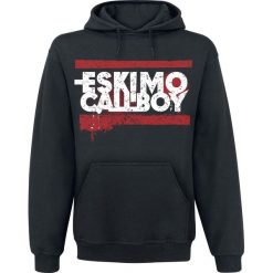 Eskimo Callboy Let's Get Fucked Up Bluza z kapturem czarny. Czarne bluzy męskie marki Eskimo Callboy, s, z nadrukiem, z kapturem, bez rękawów, z kapturem. Za 164,90 zł.
