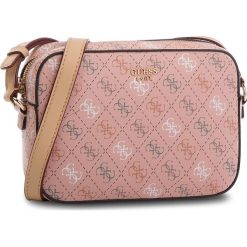 Torebka GUESS - HWSQ66 91120 PIN. Czerwone listonoszki damskie Guess, ze skóry ekologicznej. Za 399,00 zł.