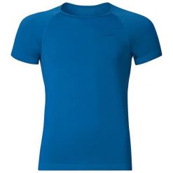 Odlo Koszulka męska s/s crew neck Evolution X-light granatowa r. M. Niebieskie koszulki sportowe męskie marki Odlo, m. Za 55,02 zł.