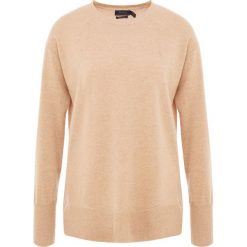 Polo Ralph Lauren Sweter camel melange. Brązowe swetry klasyczne damskie marki Polo Ralph Lauren, m, z wełny. Za 629,00 zł.