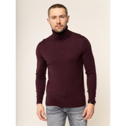 Sweter Tommy Hilfiger Tailored Luxury TT0TT05851. Czerwone swetry męskie Tommy Hilfiger Tailored, xl, bez wzorów, z wełny, klasyczne, z klasycznym kołnierzykiem, bez kaptura. W wyprzedaży za 349,00 zł.