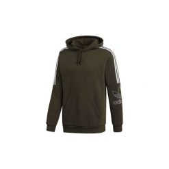Bluzy dresowe adidas Bluza z kapturem Outline. Zielone bluzy dresowe męskie marki Adidas, l, z kapturem. Za 399,00 zł.