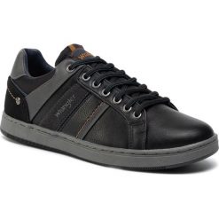 Sneakersy WRANGLER - Marshall Paso WM92120A Black 062. Czarne sneakersy męskie Wrangler, bez zapięcia. W wyprzedaży za 189,00 zł.