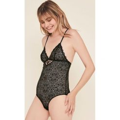 Undiz - Body Marceliz. Czarne body damskie Undiz, s, bez wzorów, z elastanu. W wyprzedaży za 69,90 zł.