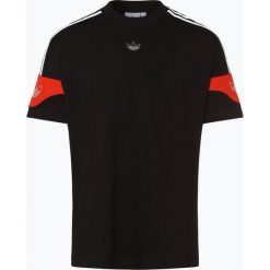 Adidas Originals - T-shirt męski, czarny. Czarne t-shirty męskie adidas Originals, xl, w paski, klasyczne, z kontrastowym kołnierzykiem. Za 139,95 zł.