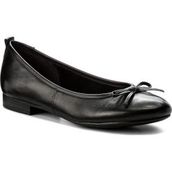 Baleriny TAMARIS - 1-22114-20 Black 001. Czarne baleriny damskie Tamaris, z materiału. W wyprzedaży za 169,00 zł.