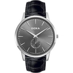 ZEGAREK DOXA Slim Line 105.10.101.01. Szare zegarki męskie marki DOXA, ze stali. Za 1190,00 zł.