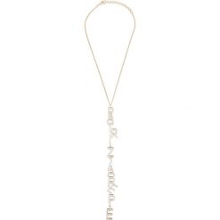 Naszyjnik PATRIZIA PEPE - 2V9178/A5W3-Y241 Gold/Crystal. Żółte naszyjniki męskie Patrizia Pepe, metalowe. Za 349,00 zł.