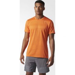 Koszulka adidas Supernova SS Tee M Pomarańczowa. Pomarańczowe koszulki męskie Adidas, m, bez wzorów, bez kołnierzyka, z krótkim rękawem, krótkie, do biegania. Za 69,99 zł.