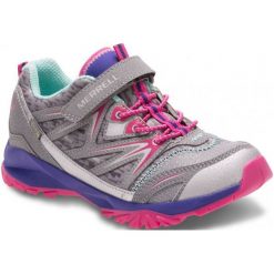 Buciki niemowlęce: Merrell Buty Capra Bolt Low A/C Wp Jr Grey/Multi 3 (35)