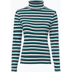 T-shirty damskie: brookshire – Damska koszulka z długim rękawem, niebieski