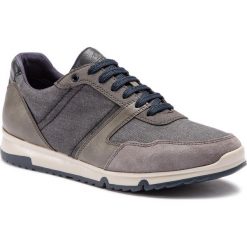Sneakersy GEOX - U Wilmer A U923XA 013AF C9004 Anthracite. Szare sneakersy męskie Geox, na co dzień, bez wzorów, z zamszu, klasyczne, bez zapięcia. W wyprzedaży za 229,00 zł.
