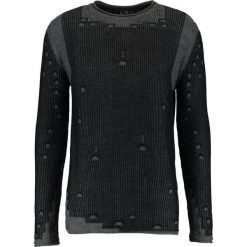 Swetry klasyczne męskie: Key Largo CLUB Sweter anthra