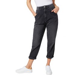 Dżinsy "Daisie" - Comfort fit - w kolorze czarnym. Czarne jeansy damskie Denim Special, w paski, klasyczne, z podwyższonym stanem. W wyprzedaży za 171,95 zł.