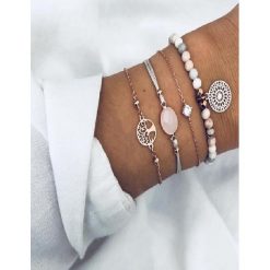 Bransoletki na rękę zestaw b303. Bransoletki damskie Fanaberia.com. Za 24,90 zł.