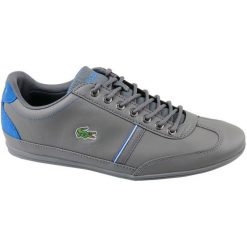 Lacoste Misano Sport 118 1 Cam00831Z8 40,5 Szare. Szare buty sportowe męskie marki Lacoste, ze skóry. W wyprzedaży za 399,99 zł.