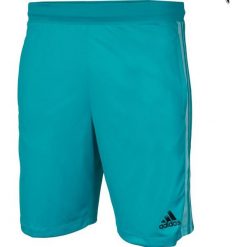 Adidas Spodenki męskie Design 2 Move Short 3 Stripes M turkusowe r. S (BQ3191). Niebieskie spodenki sportowe męskie Adidas, sportowe. Za 122,43 zł.