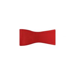 Czerwona jedwabna mucha męska wiązana - mikrowzór W9. Czerwone muszki męskie Modini Moda Męska, na co dzień, bez wzorów, z jedwabiu, eleganckie. Za 99,00 zł.