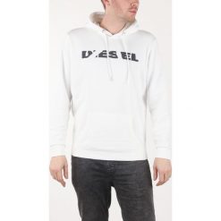 Diesel S-Agnes-Bro Bluza Biały. Białe bluzy męskie Diesel, s, z nadrukiem, z bawełny, bez kołnierzyka, bez rękawów, bez kaptura. Za 464,95 zł.