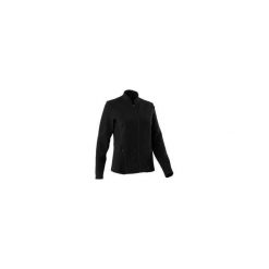 Bluza na zamek Gym & Pilates Free Move damska. Szare bluzy damskie DOMYOS, xl, bez wzorów, z elastanu, bez rękawów, bez kaptura. Za 79,99 zł.