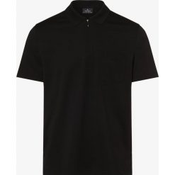 Ragman - Męska koszulka polo, czarny. Czarne koszulki męskie Ragman, xl, bez wzorów, ze skóry, polo, bez rękawów. Za 179,95 zł.