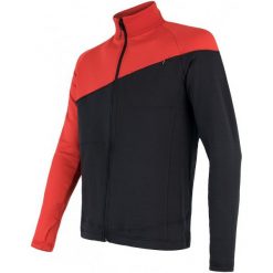 Bluzy męskie: Sensor Bluza Tecnostretch M Black/Red M