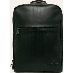 Tommy Hilfiger - Plecak. Czarne plecaki męskie TOMMY HILFIGER, bez wzorów, ze skóry ekologicznej. W wyprzedaży za 479,90 zł.