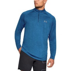 Bluzy męskie: Under Armour Bluza męska Tech 1/4 Zip niebieska r. M (1242220-487)