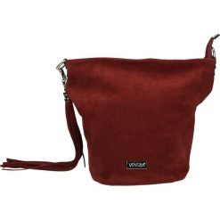 Torba - 4-147-O C BOR. Szare torebki klasyczne damskie Venezia, ze skóry. Za 149,00 zł.
