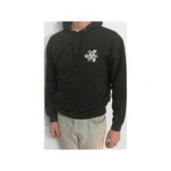 Energy Black Hoodie. Czarne bluzy męskie Mszz, xl, bez wzorów, bez kołnierzyka, bez rękawów, bez kaptura. Za 189,00 zł.