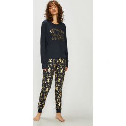 Chelsea Peers - Piżama Christmas Unicorn. Niebieskie piżamy damskie marki Chelsea Peers, s, z nadrukiem, z elastanu, bez rękawów. W wyprzedaży za 129,90 zł.