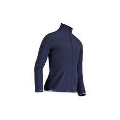 Bluza wiatroszczelna do golfa damska. Niebieskie bluzy damskie INESIS, m, bez wzorów, z elastanu, bez rękawów, bez kaptura. Za 119,99 zł.
