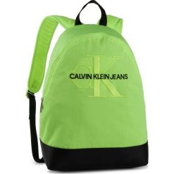 Plecak CALVIN KLEIN JEANS - Monogram Nylon Cp Bp W/O Pocket K50K504733 070. Zielone torby męskie skórzane Calvin Klein Jeans, bez wzorów, z jeansu. W wyprzedaży za 279,00 zł.
