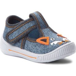 Kapcie SUPERFIT - 3-00263-20 Grau. Niebieskie sandały chłopięce Superfit, z tworzywa sztucznego, bez zapięcia. Za 129,00 zł.