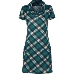 Innocent Roll Neck Dress Sukienka wielokolorowy. Szare sukienki mini Innocent, xl, z materiału, z krótkim rękawem. Za 164,90 zł.