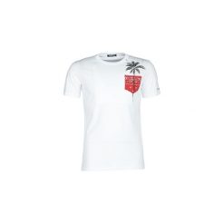 T-shirty z krótkim rękawem Replay TOOTY. Białe t-shirty męskie marki Replay, s, bez wzorów, bez kołnierzyka, krótkie. Za 169,00 zł.