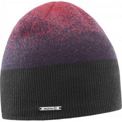 Salomon Czapka Angel Beanie Black/Forged Iron. Czarne czapki zimowe damskie marki Salomon, z polaru. W wyprzedaży za 95,00 zł.