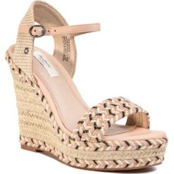 Espadryle PEPE JEANS - Ohara Logo PLS90459 Pale Pink 300. Różowe espadryle damskie Pepe Jeans, bez wzorów, z jeansu, bez obcasa, na obcasie. Za 369,00 zł.
