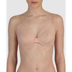 Biustonosze z fiszbinami: Pełny biustonosz Nude support