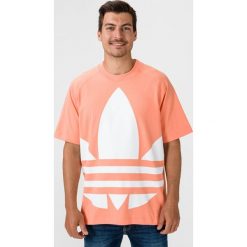 Adidas Originals Big Trefoil Boxy Koszulka Pomarańczowy. Pomarańczowe podkoszulki męskie adidas Originals, s, z nadrukiem, z bawełny, z krótkim rękawem. Za 154,95 zł.
