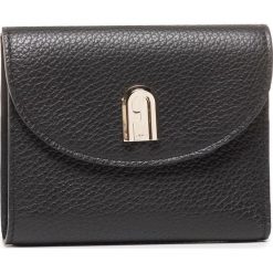 Mały Portfel Damski FURLA - Sleek 1047004 P PCR2 HSF Nero. Czarne portfele damskie Furla, bez wzorów, ze skóry. Za 629,00 zł.