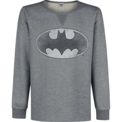 Bluzy męskie: Batman Logo Bluza odcienie szarego
