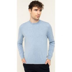 Sweter Armani Exchange 6GZM6A ZM8BZ 3901. Szare swetry męskie Armani Exchange, m, bez wzorów, z bawełny, klasyczne, z klasycznym kołnierzykiem, bez kaptura. W wyprzedaży za 199,00 zł.