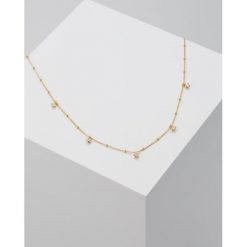 Cloverpost WAVE NECKLACE Naszyjnik yellow goldcoloured. Żółte naszyjniki damskie marki cloverpost. Za 719,00 zł.