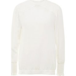 BOSS CASUAL CLIPA Bluzka open white. Białe bralety BOSS Casual, z jedwabiu, casualowe. Za 669,00 zł.