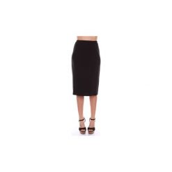 Spódnice krótkie Moretti Couture IBISCO100. Czarne spódniczki damskie Moretti Couture, bez wzorów, krótkie, mini. Za 296,49 zł.