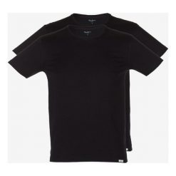 Pepe Jeans Rocco 2-pack Dolna koszulka Czarny. Czarne koszulki męskie Pepe Jeans, s, bez wzorów, z elastanu, bez kołnierzyka, bez rękawów. Za 175,95 zł.