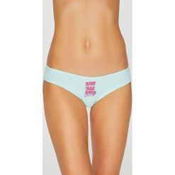 Undiz - Figi Bottliz (3-pack). Niebieskie majtki damskie Undiz, xl, bez wzorów, z elastanu. W wyprzedaży za 29,90 zł.
